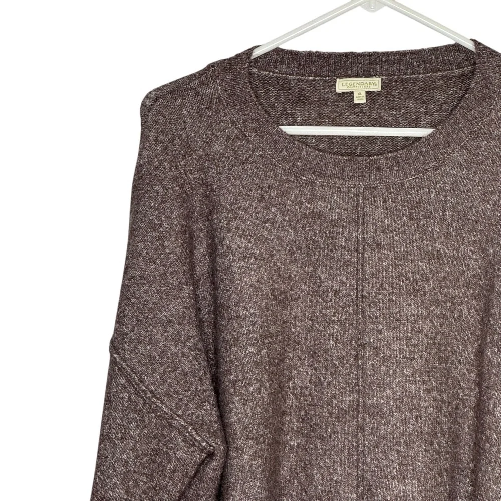 Legendary Outfitters Size XL Brown Acrylic/Polyester/Elastane Crew Neck Sweater
